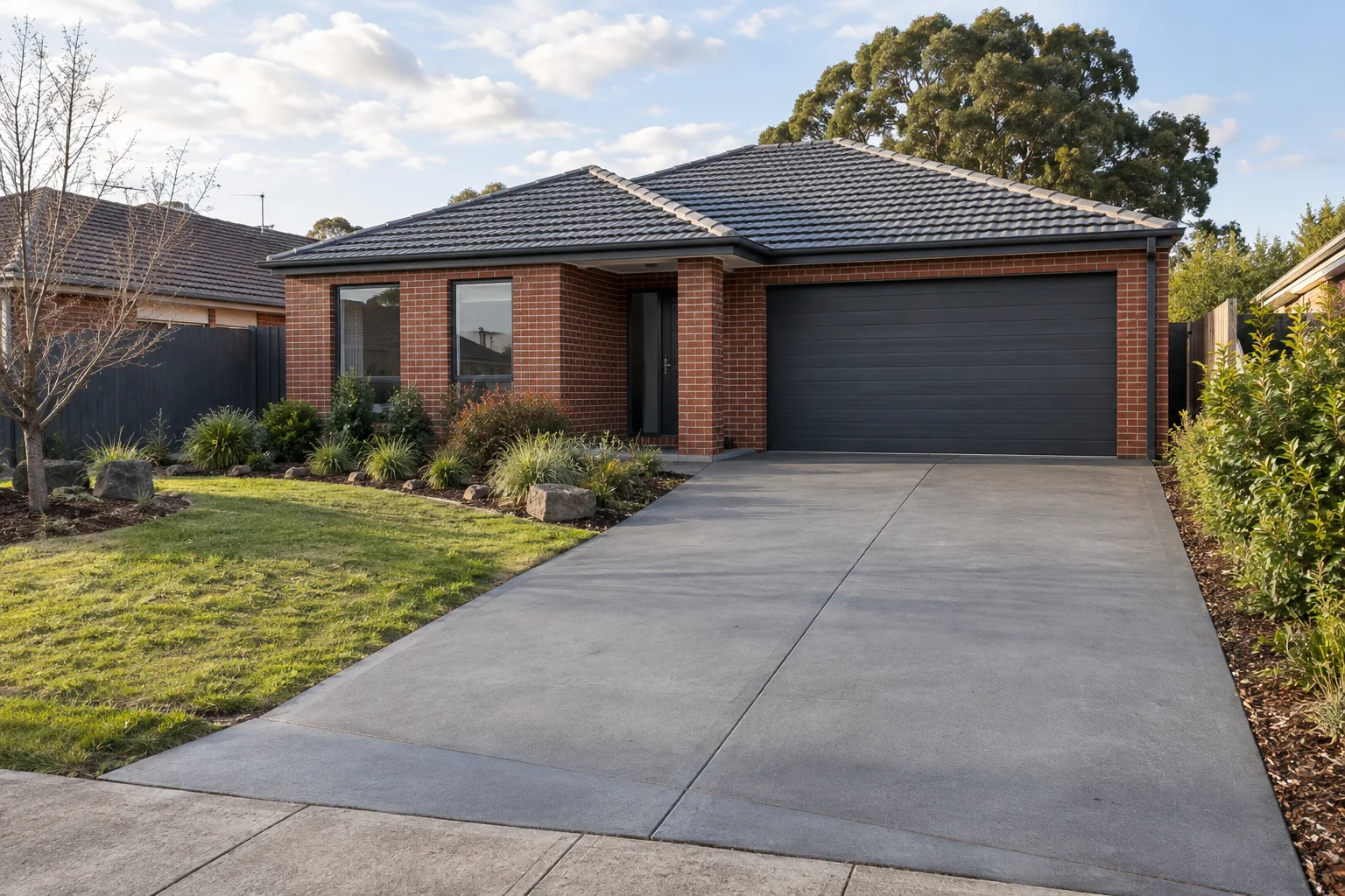 Finished belmont in a Geelong-style residential setting